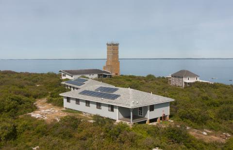 outside dorms 2 and 3